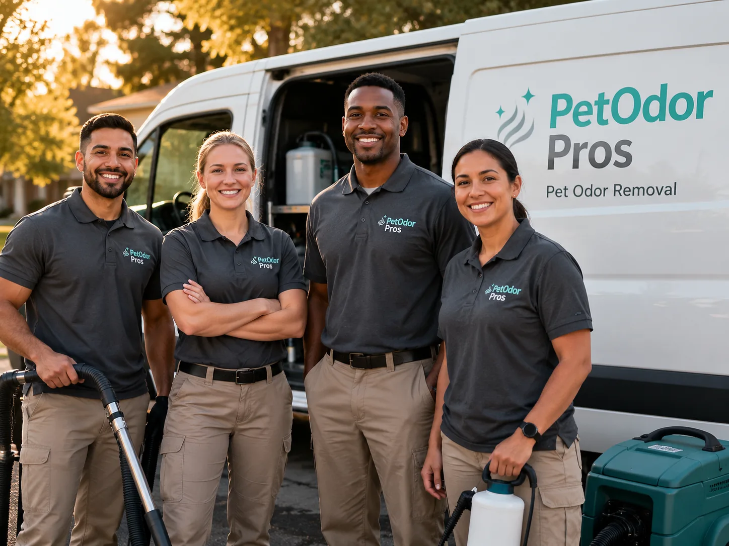 Pet Odor Removal team serving Liberty, IN